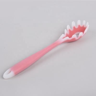 Non-stick Portable Silicone Pasta Spoon for Cooking Eco-friendly Kitchen Utensil