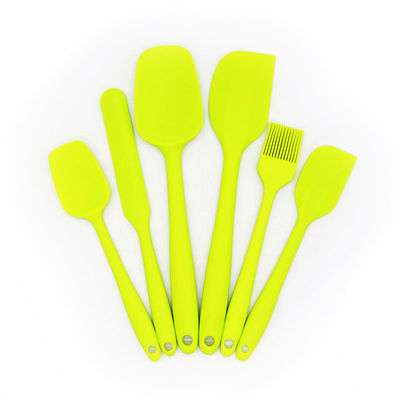 Silicone Nylon Baking Spoon and Spatula Set for High Temperature Baking in Kitchen