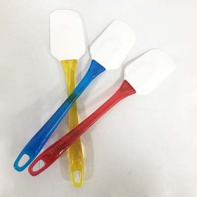 Silicone Mixing Cream Butter Scraper Spatula Cake Tool with Kit Number 1 and Custom Logo