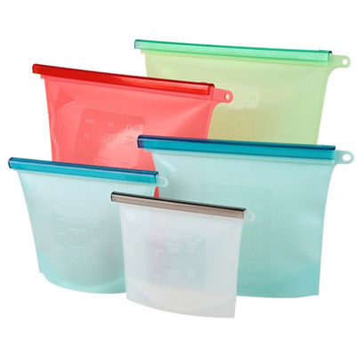 Reusable Silicone Breast Milk Storage Bag Leak Proof Vacuum Sealed BPA Free Food Bag