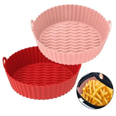 1.96cm*17cm*6.5cm Silicone Air Fryer Liner for Sustainable and Reusable Cooking Needs