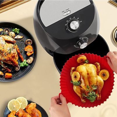 1.96cm*17cm*6.5cm Silicone Air Fryer Liner for Sustainable and Reusable Cooking Needs