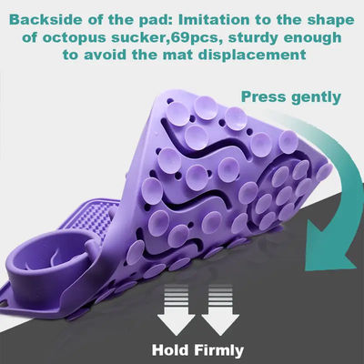 BPA-Free Silicone Pet Food Bowl Mat for Dogs Puppies Temperature Resistance -40 to 250