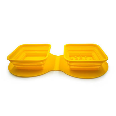 Food Grade Silicone Pet Dog Bowls for Traveling and Camping Mold Compression Molding